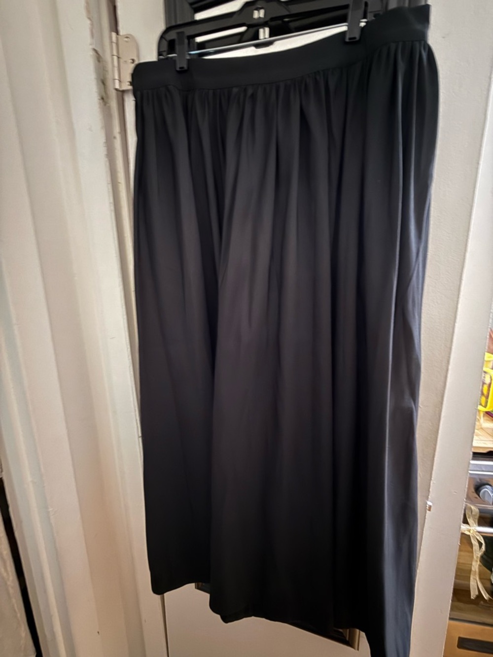 a new day Black Maxi Skirt with Gathered Waist